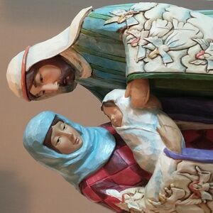 Jim Shore - Colorful Nativity Scene Figurine
